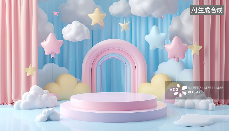 【AI数字艺术】梦幻背景图片素材