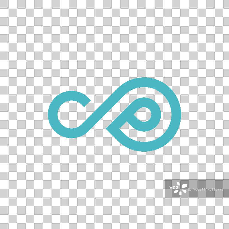 无限符号logo设计图片素材