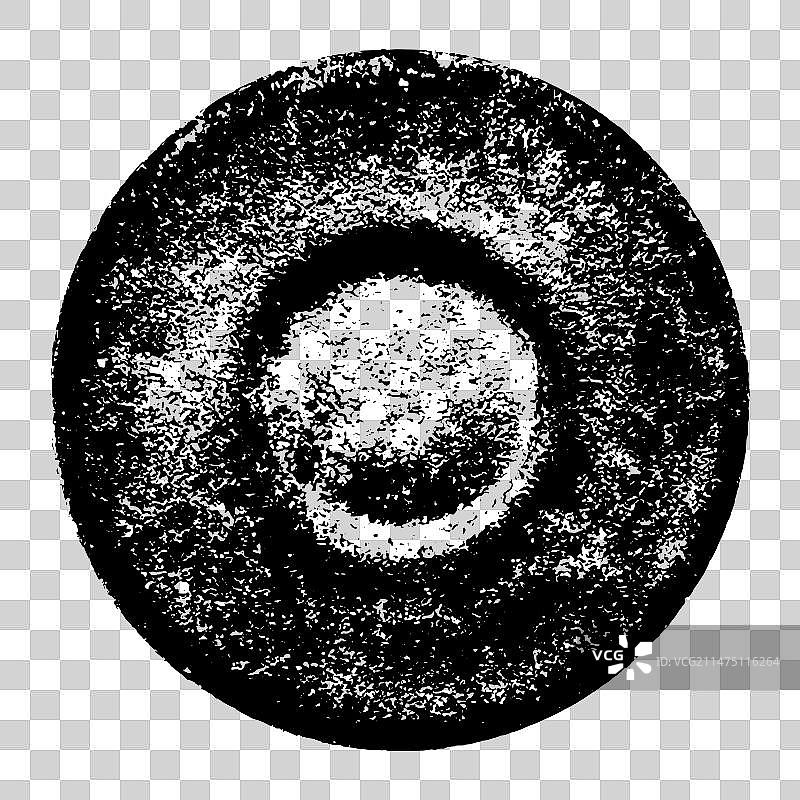 圆形独立印章图片素材