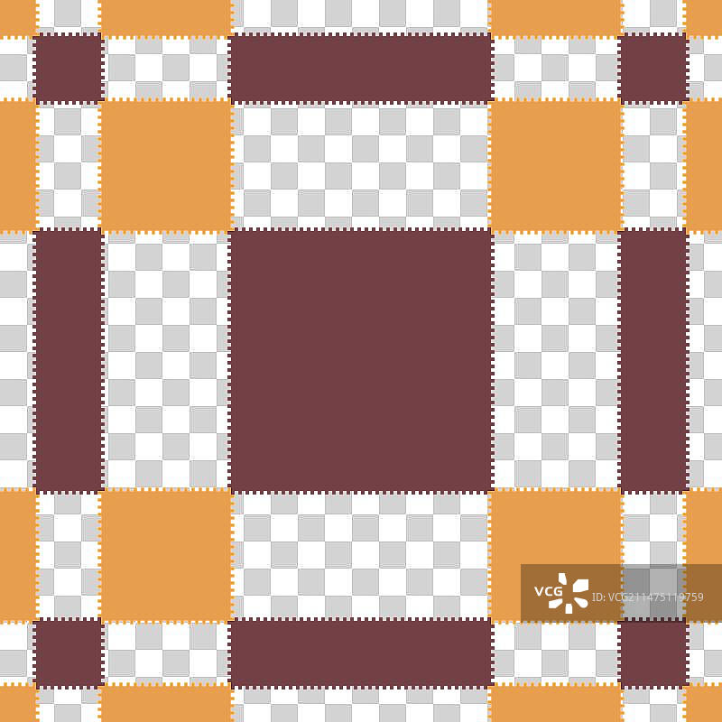 格子图案纺织品背景检查图片素材
