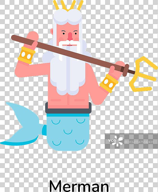 男美人鱼图片素材