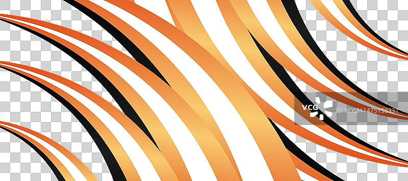 橙色渐变抽象虎纹图片素材