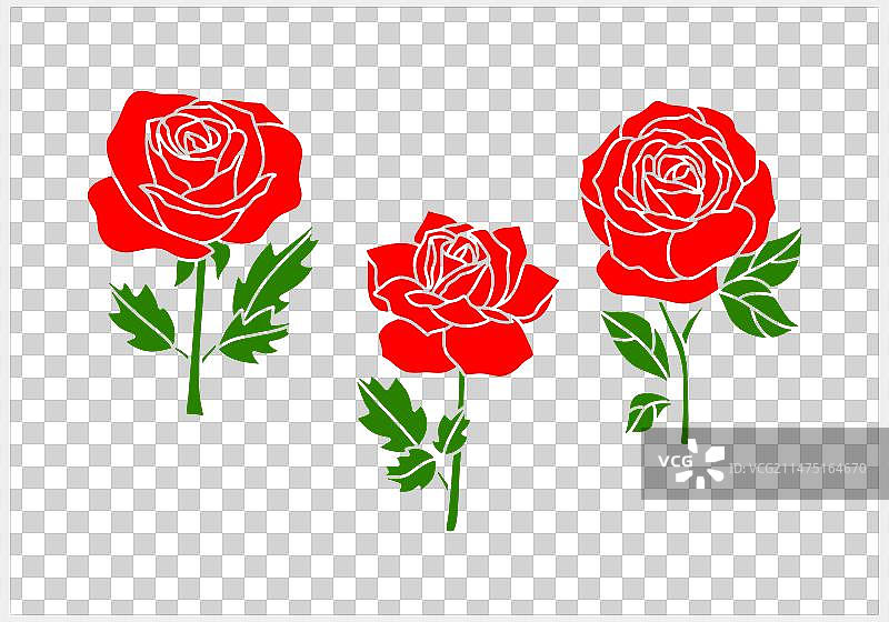 手绘涂鸦玫瑰和笑声图标图片素材