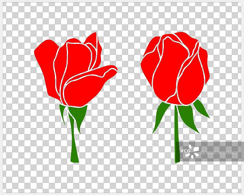 手绘涂鸦玫瑰和笑声图标图片素材