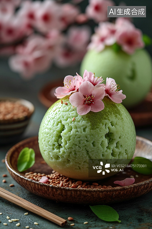 【AI数字艺术】冰淇淋图片素材