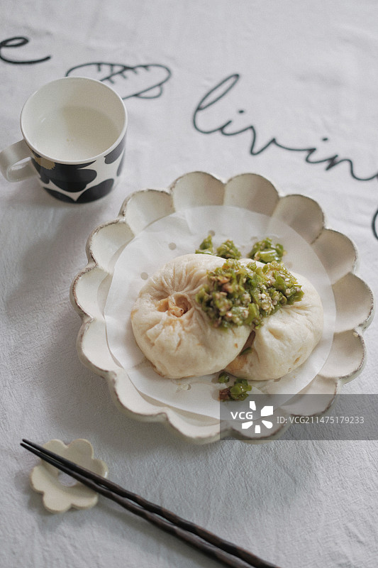 建德豆腐包图片素材