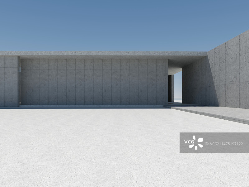 混凝土建筑体图片素材