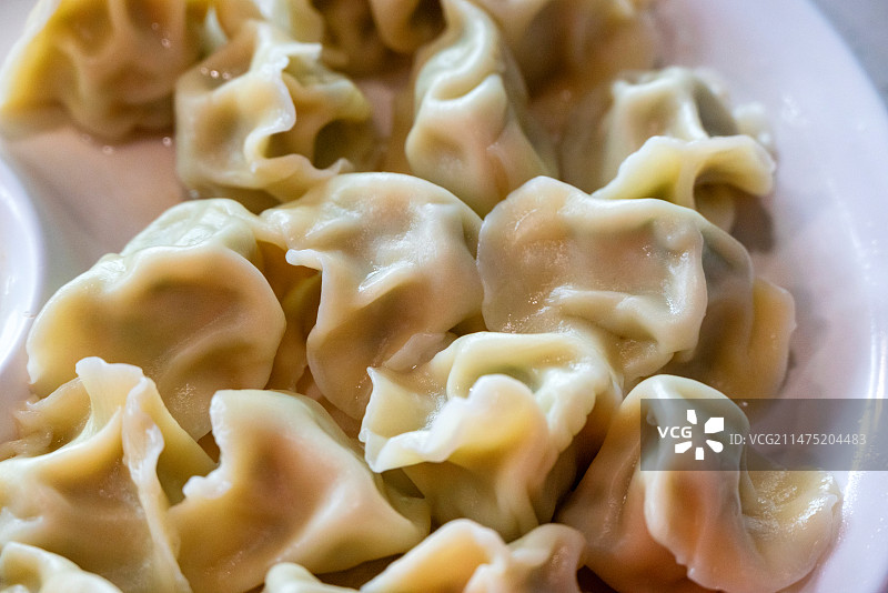 山东海鲜鲅鱼饺子图片素材