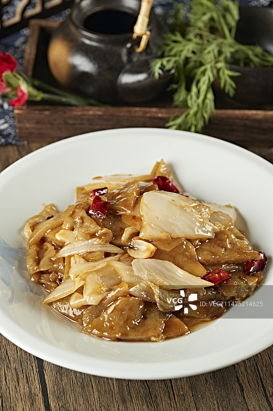 醋溜粉饹馇大白菜图片素材