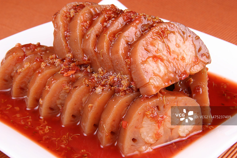 桂花糖藕图片素材