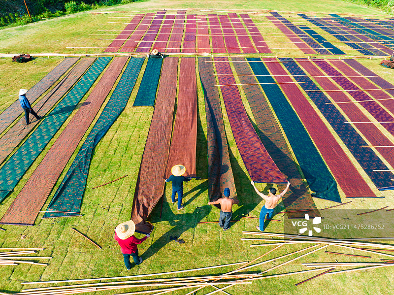 香云纱图片素材