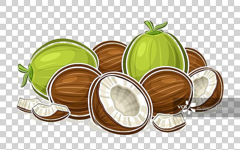 椰子标志图片素材