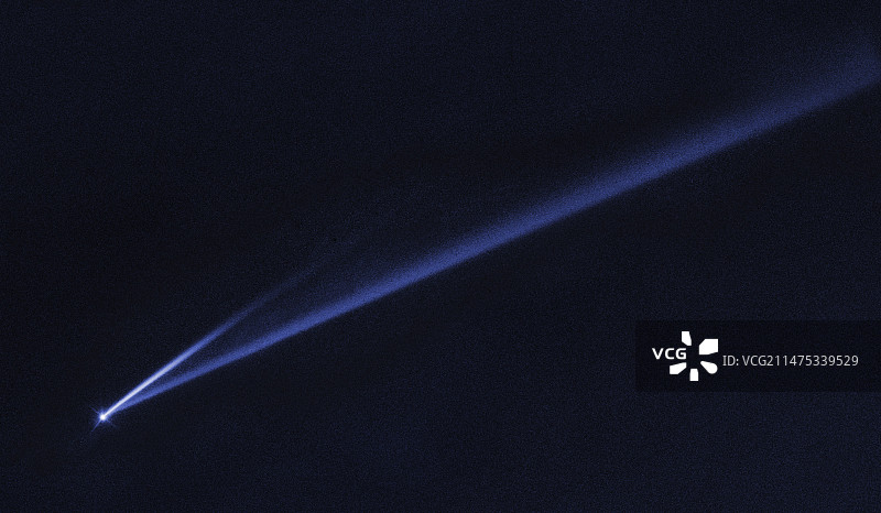 哈勃望远镜拍摄的小行星6478 Gault图像图片素材