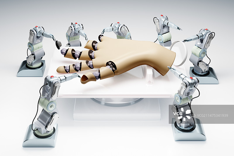 机器人制造机器人插画图片素材