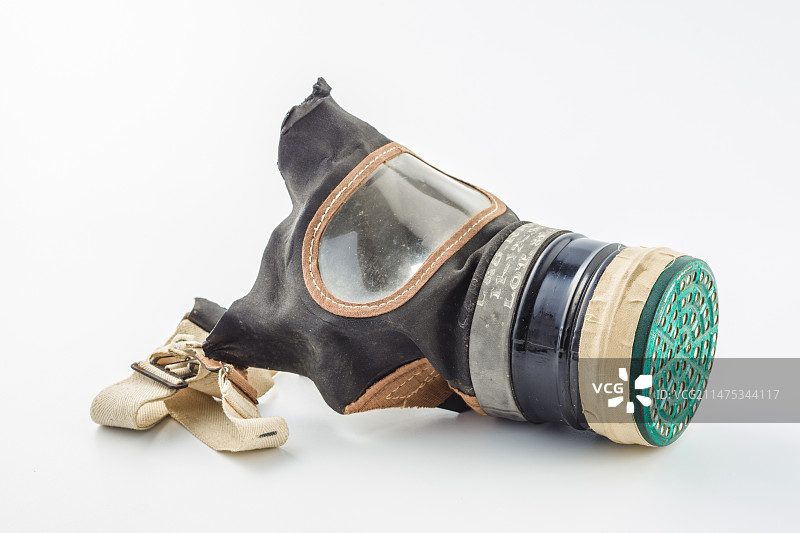 20世纪40年代的防毒面具图片素材