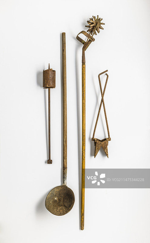 旧园林景观设备图片素材