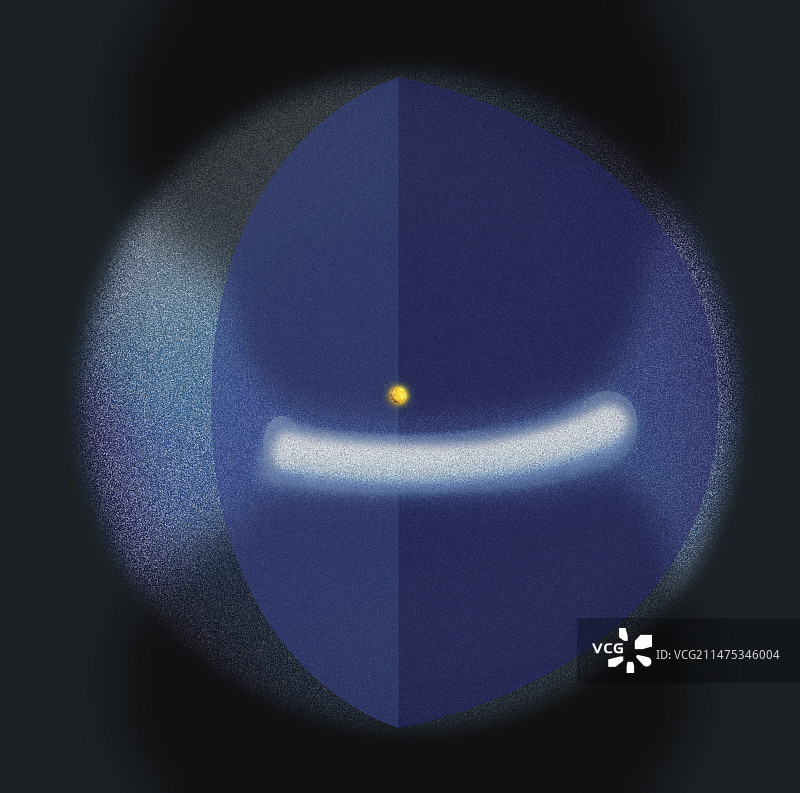 柯伊伯带和奥尔特云，图示图片素材