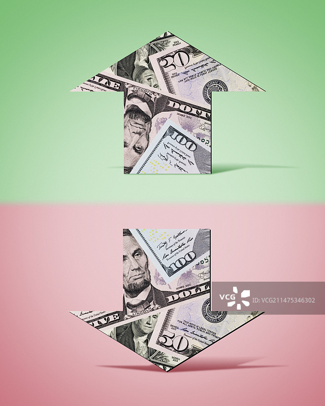 市场行情涨跌概念图图片素材