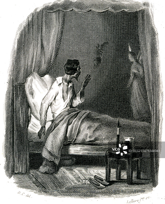 19世纪的守护天使图片素材