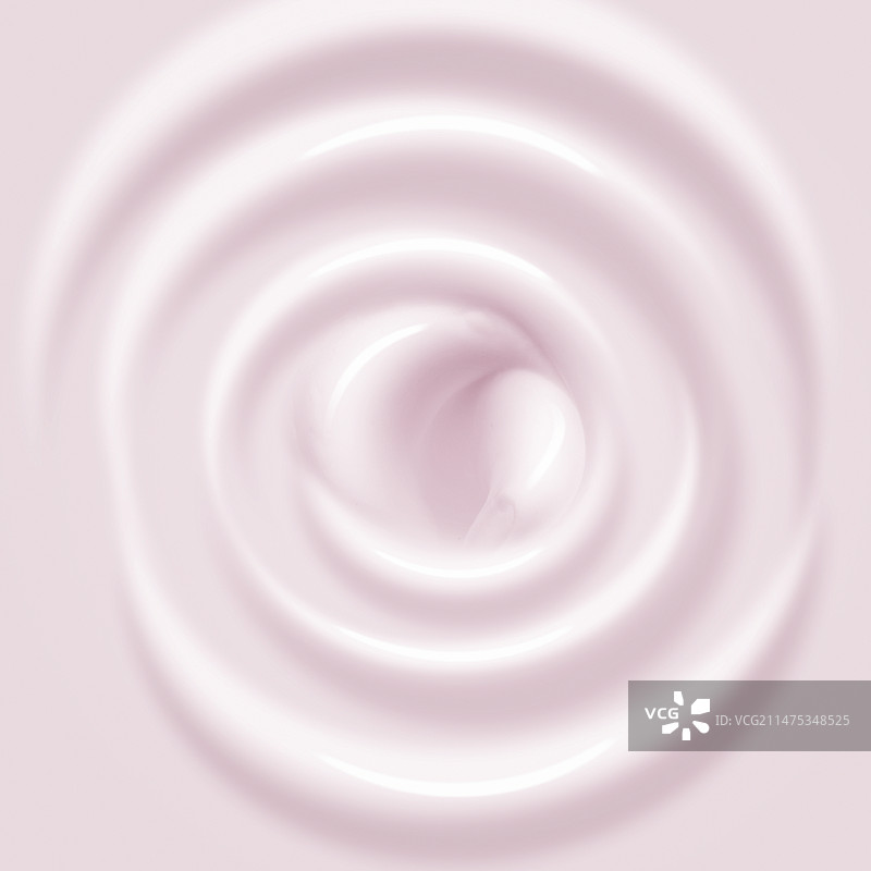 粉色奶油漩涡图片素材