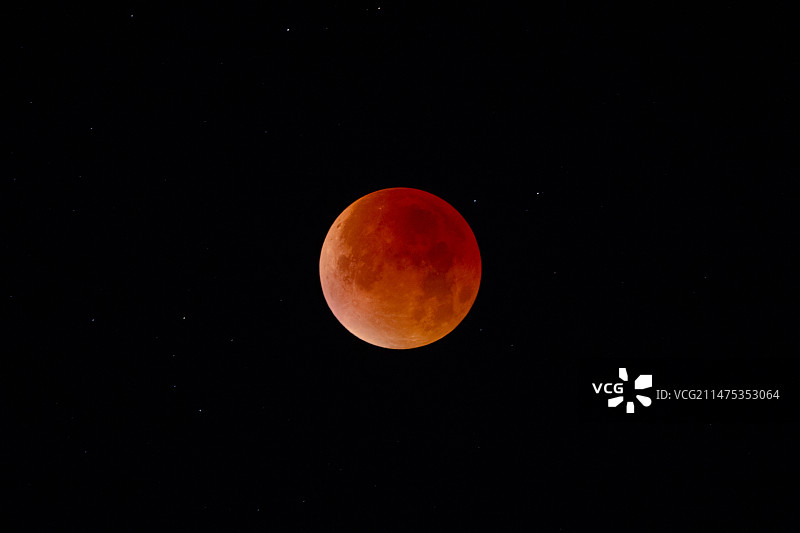 2015年9月的月全食图片素材