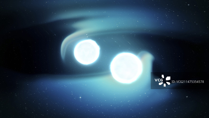 双星中子星，图示图片素材