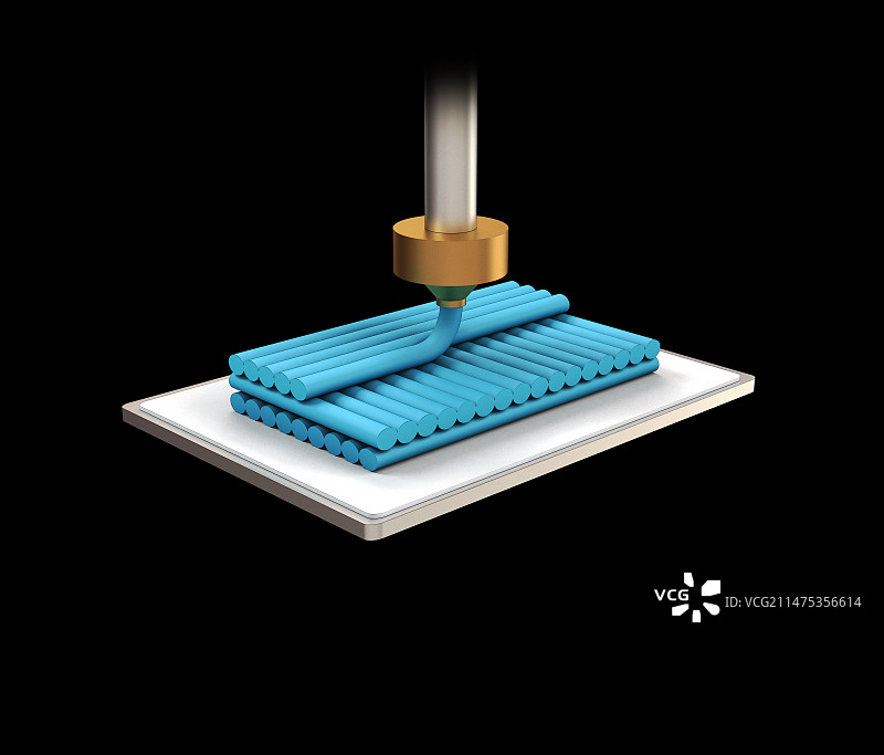 3D打印插图图片素材