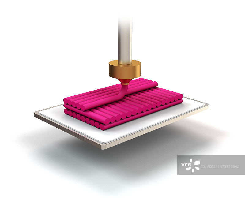 3D打印插图图片素材