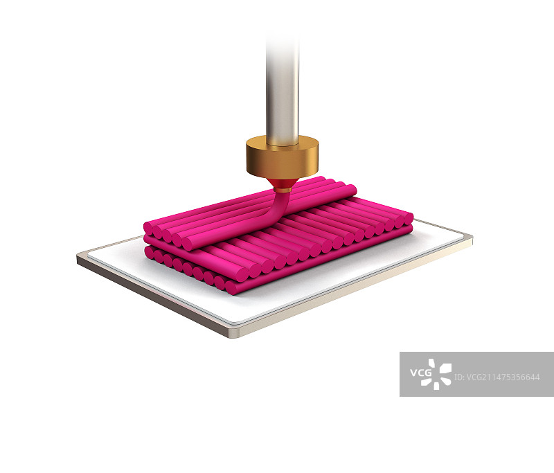3D打印插图图片素材