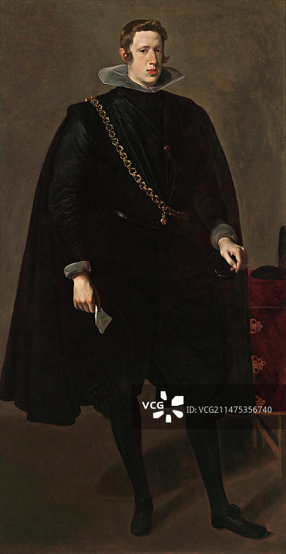 西班牙国王菲利普四世，约1624年图片素材