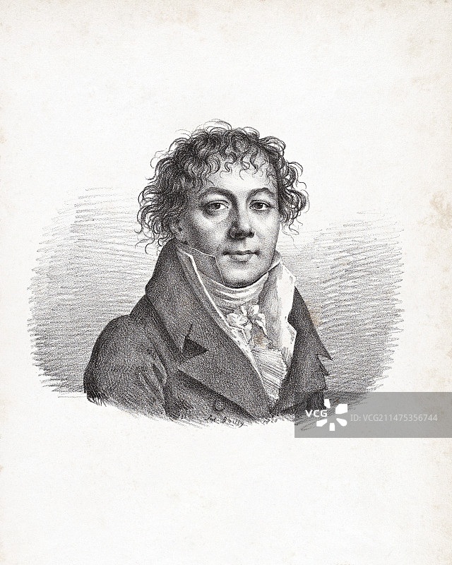 让-巴蒂斯特·毕奥，法国物理学家图片素材