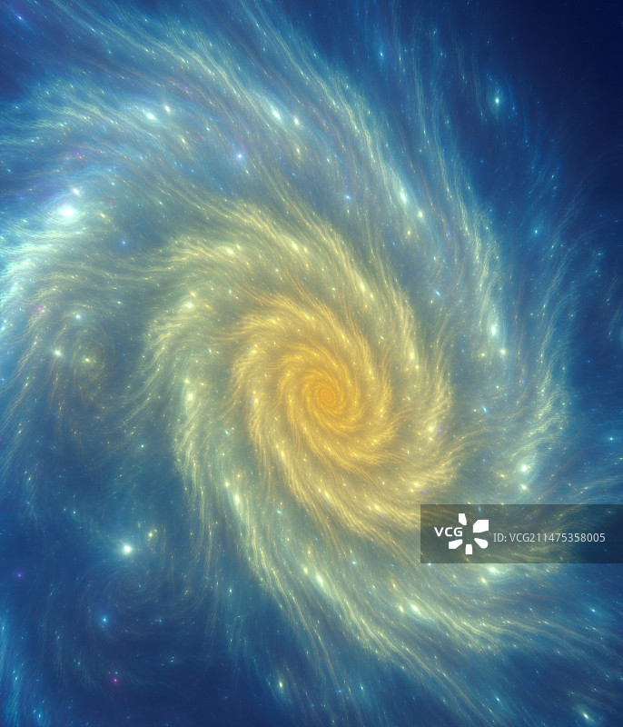 螺旋星系抽象插图图片素材
