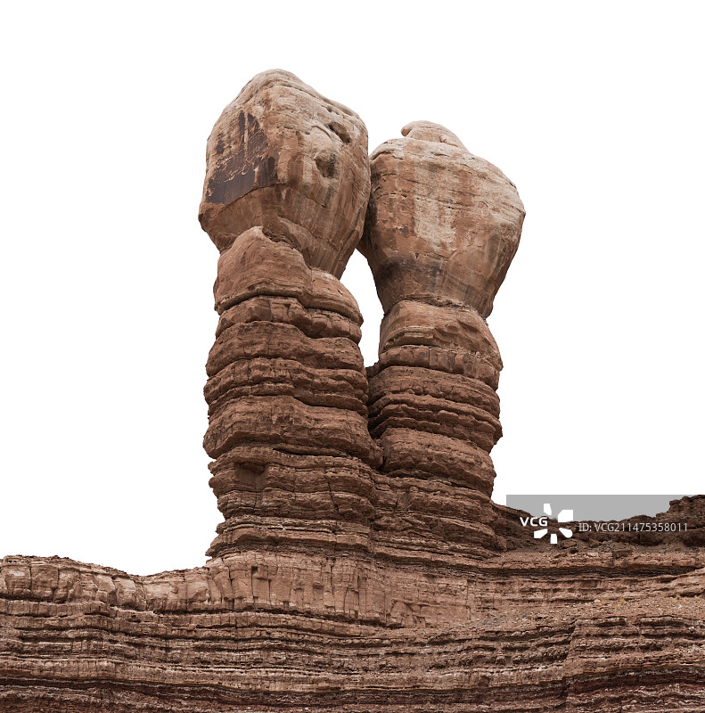 犹他州布拉夫的侵蚀地貌，美国图片素材