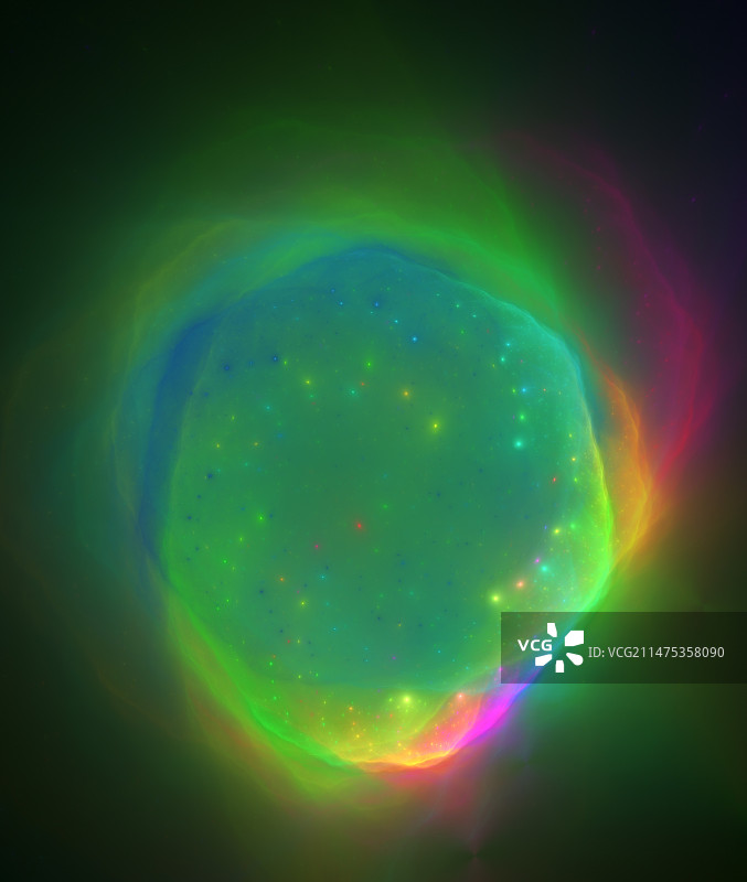 恒星诞生抽象插图图片素材