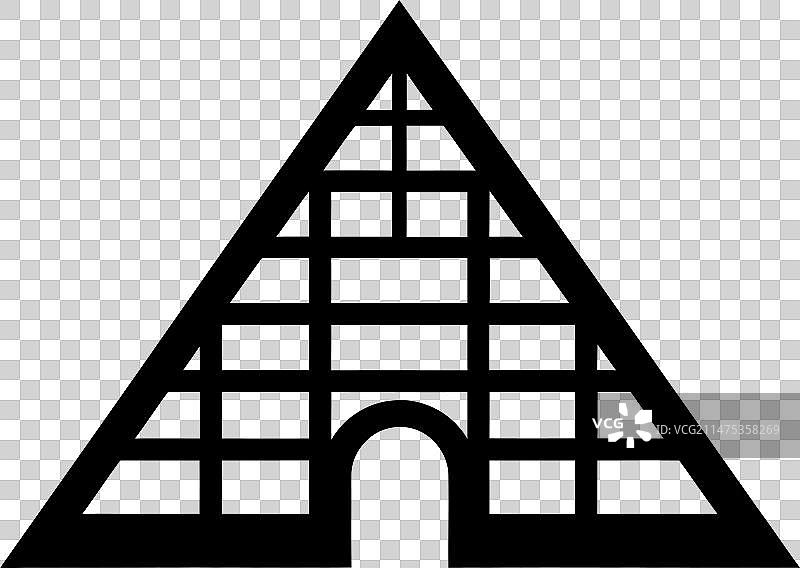 卢浮宫图标图片素材