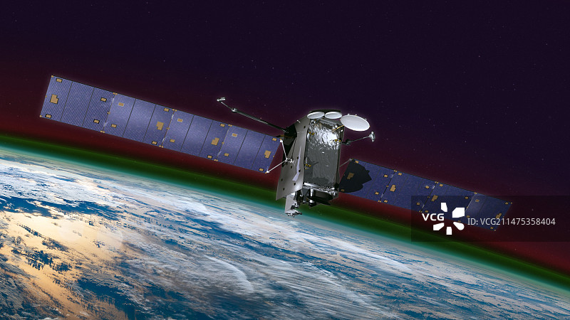 SES-14卫星上的GOLD任务，图示图片素材