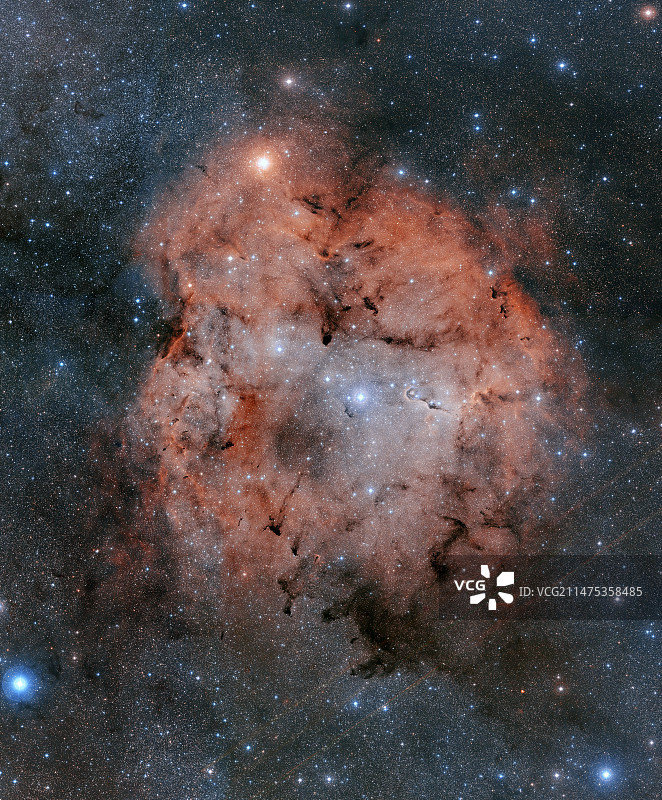 IC 1396和象鼻星云图片素材