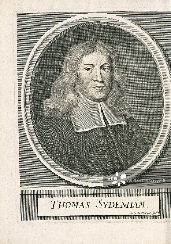 托马斯·西德纳姆，英国医生图片素材