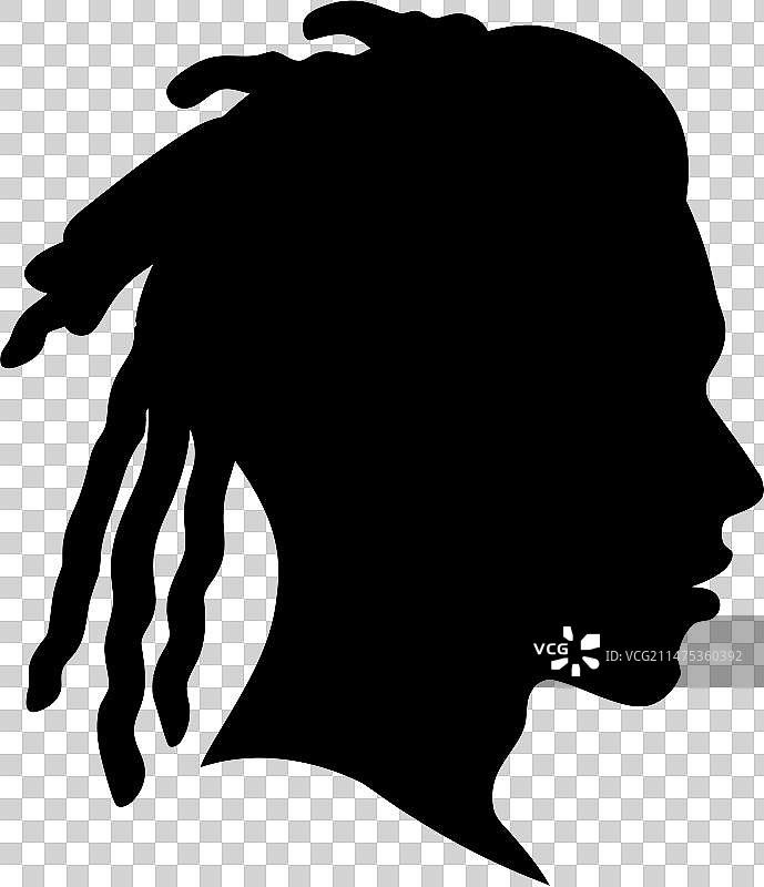 脏辫图标图片素材