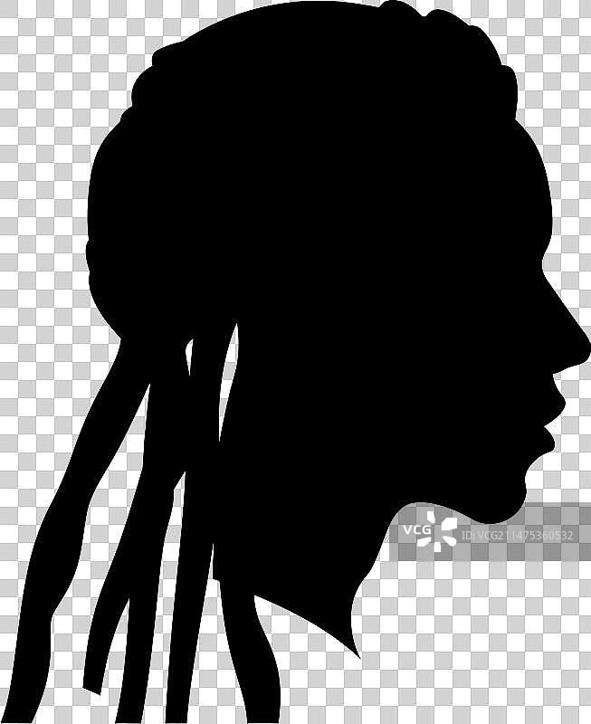 脏辫图标图片素材