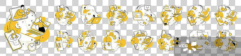 高效的合伙合作图片素材