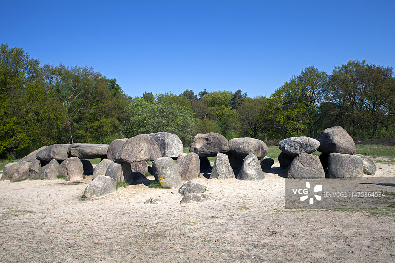哈韦尔特石墓，荷兰图片素材