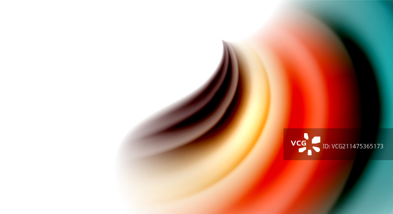 彩色混合液体彩虹形状背景图片素材