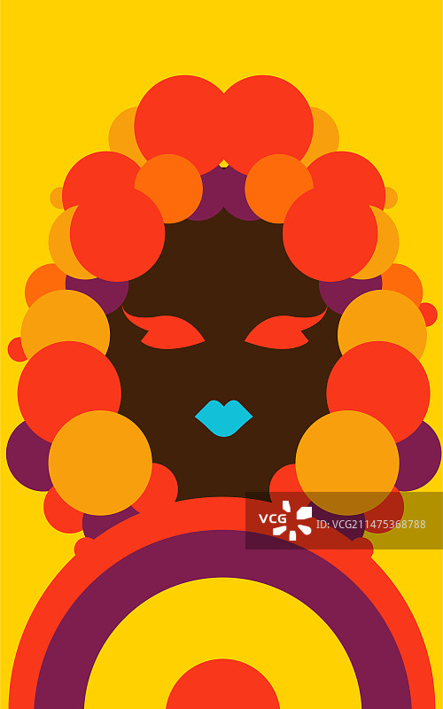 非洲时尚女性图片素材