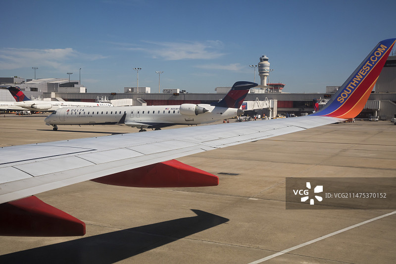 美国亚特兰大哈茨菲尔德-杰克逊国际机场图片素材