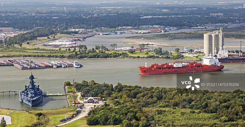 休斯顿航道图片素材