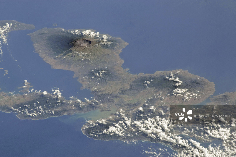 坦博拉山国际空间站图像图片素材