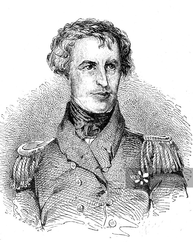 美国海军军官查尔斯·威尔克斯图片素材