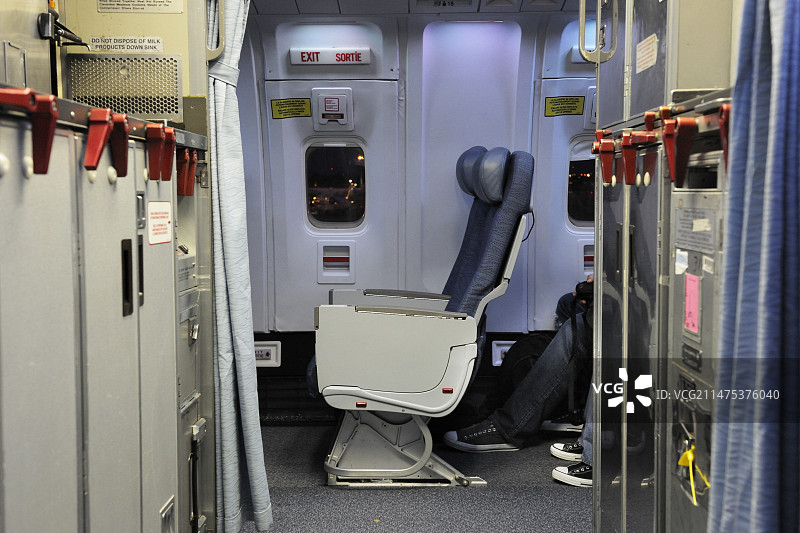 波音767-300ER型飞机厨房图片素材