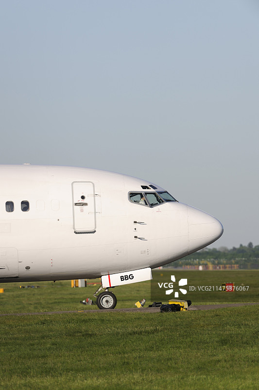 波音737-500滑行图片素材